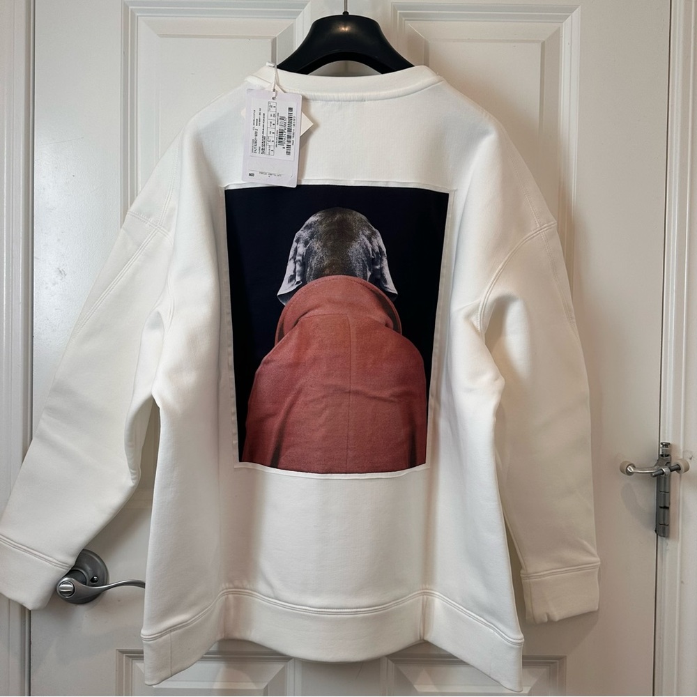NWT MAX MARA X William Wegman Bacco Sweatshirt Size Small US4/6 Spring/ Fall - Picture 15 of 16